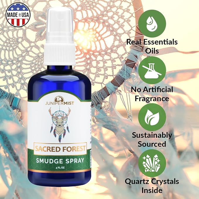 Cedar & Sage Sacred Forest Smudge Spray - Image 5