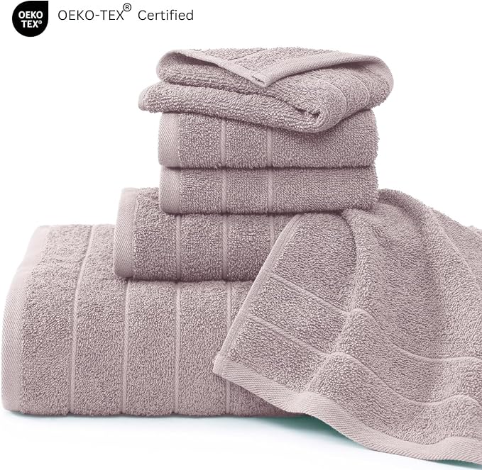 Casa Platino 100% Cotton 12 Piece Bath Towel Set - Image 5