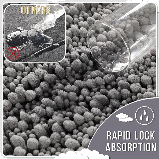 Yimobra Bathroom Rugs Sets 2 Piece - Image 3