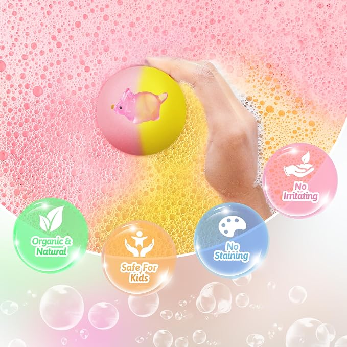 Bath Bombs for Kids with Toys Inside - Image 4