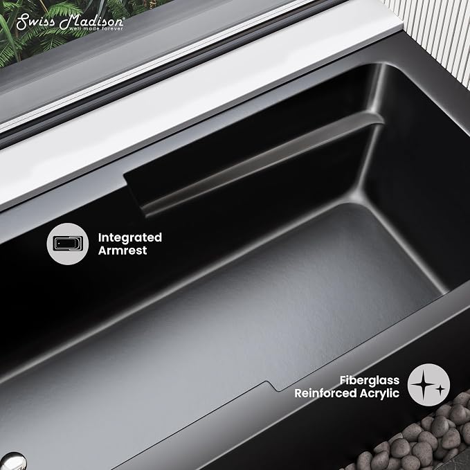 Swiss Madison Well Made Forever SM-AB541MB Voltaire Skirted Alcove Bathtub - Image 4