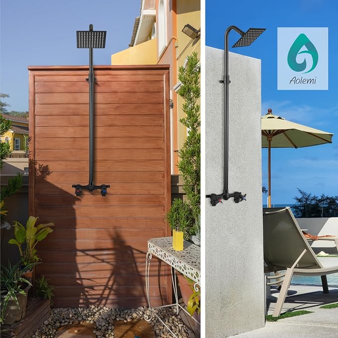 Aolemi Outdoor Shower Kit Fixtures 6 Inch Center - Image 4