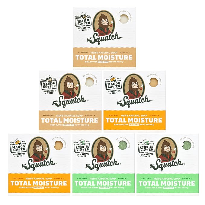 Dr. Squatch NEW Total Moisture Bar Soap by DrSquatch