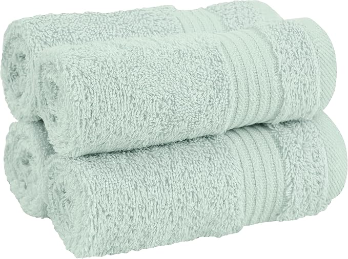 Cotton Paradise 100% Cotton Turkish Washcloth Set - Image 6