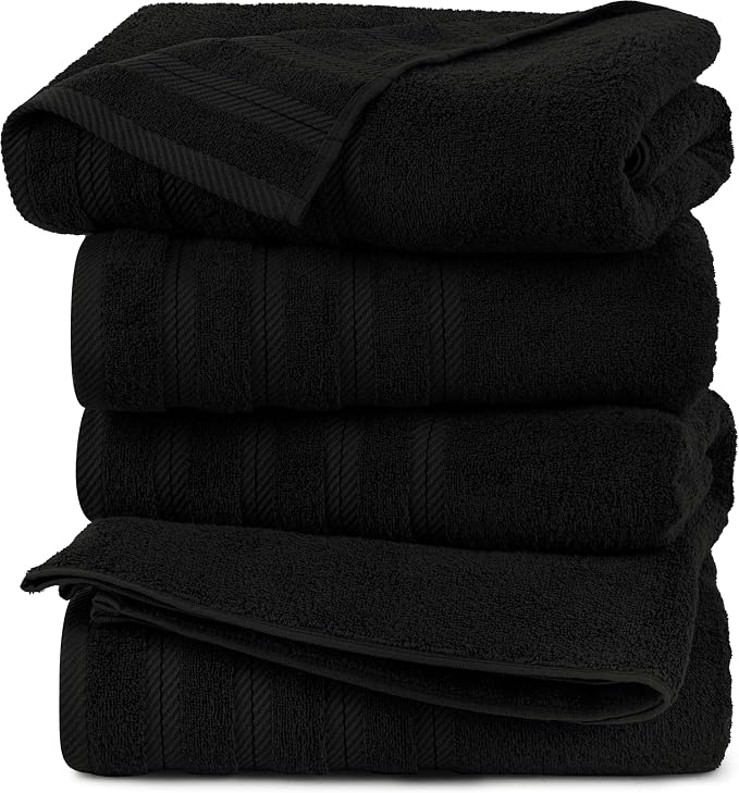 Utopia Towels 4 Pack Premium Extra Large Bath Towels Set, 100% Ring Spun Cotton - Image 9