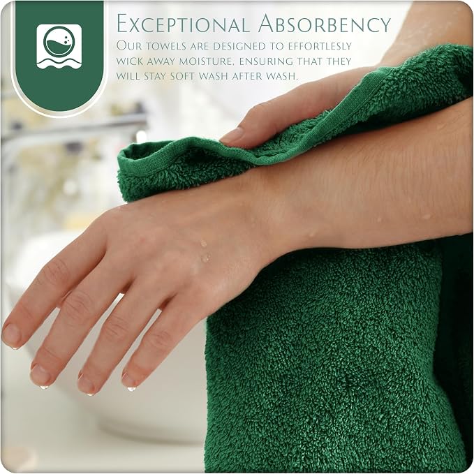MAURA Basics Hand Towels for Bathroom - Image 6