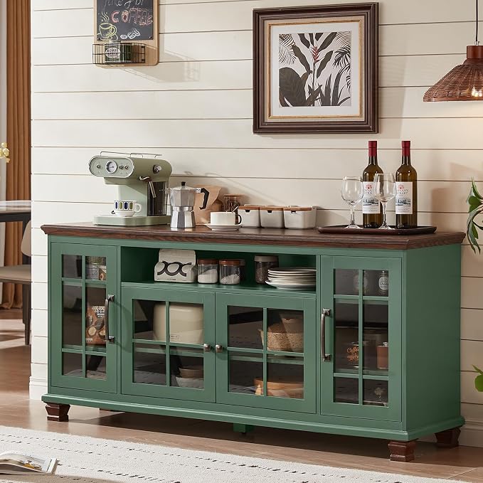 Large Sideboard Buffet Cabinet by SAVORLIFEFurniture