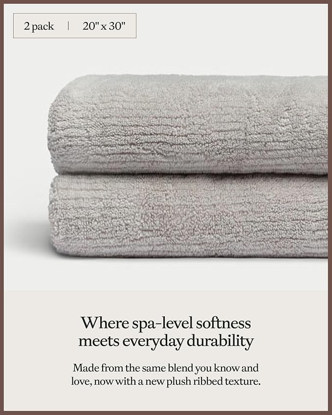 Cozy Earth Ribbed Hand Towel Set - Image 3