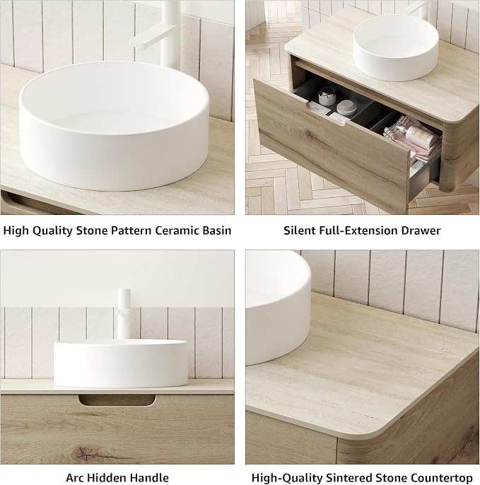 Yayzy 30” Floating Bathroom Vanity - Image 5
