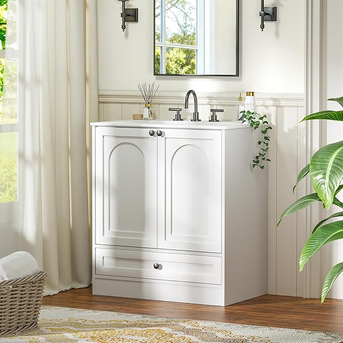 Freestanding Bathroom Vanity by Mepplzian