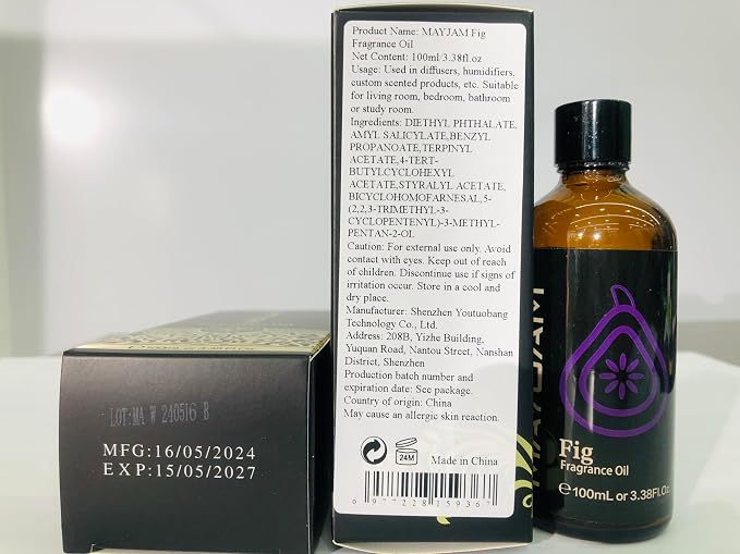 MAYJAM 100ML/3.38FL.OZ Fig Fragrance Oils - Image 9