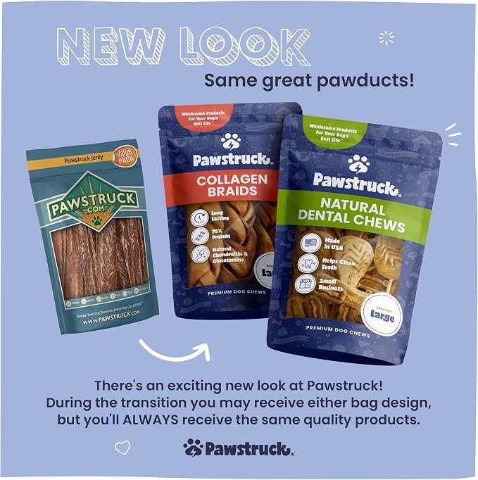 Pawstruck Natural 12” Braided Bully Sticks - Image 3