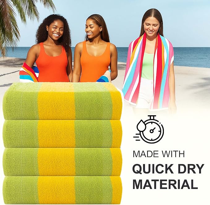 CASA COPENHAGEN Malibu Beach Towels Designed in Denmark Rough and Tough - Image 3