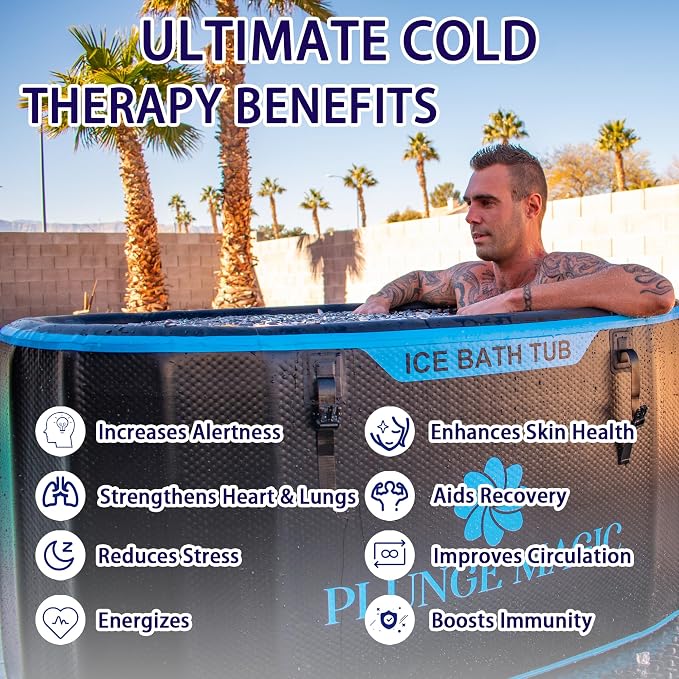 Ultimate Cold Plunge Tub Inflatable Ice Bath Tub - Image 3