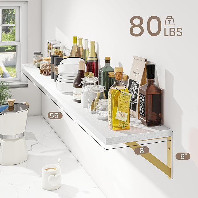 Dreamland 8 inch Deep Floating Shelves - Image 3