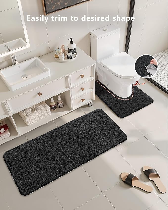 Mecko Loofah Bath Mat for Tub - Image 2