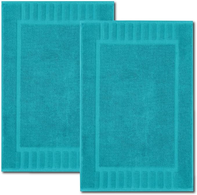 White Classic Luxury Bath Mat Floor Towel Set by WhiteClassic