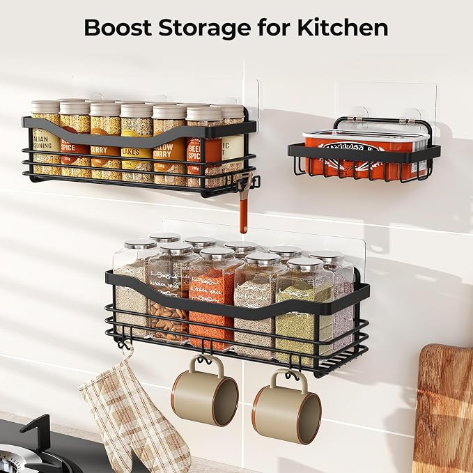 Orimade Shower Caddy Basket Soap Dish Holder Shelf - Image 5