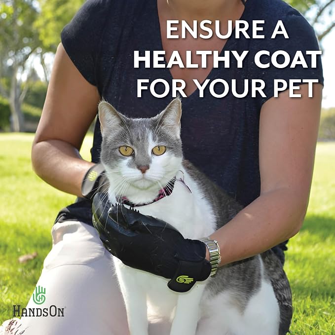 H HANDSON Pet Grooming Gloves - Image 5