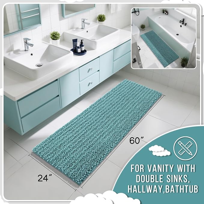 Yimobra Bathroom Runner Rug 60x24 Inch - Image 2
