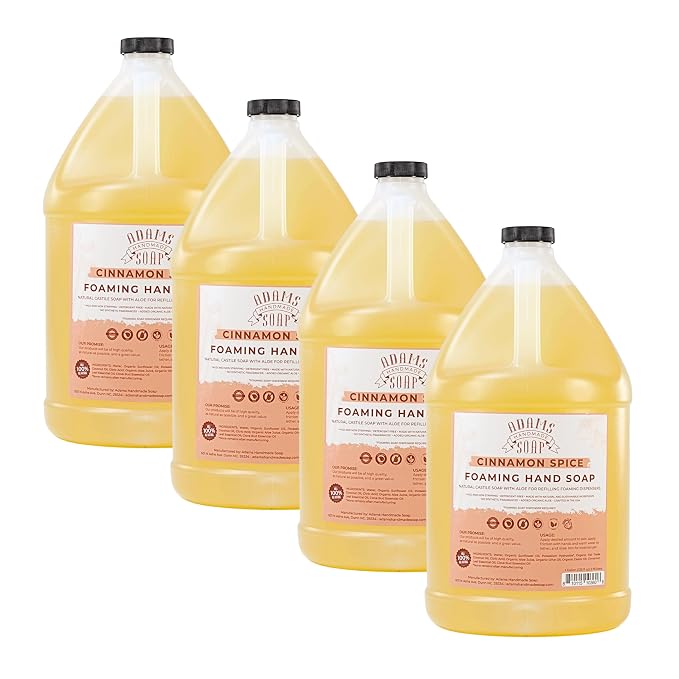 Adams Handmade Soap Liquid Foaming Soap 1 Gal by AdamsHandmadeSoap