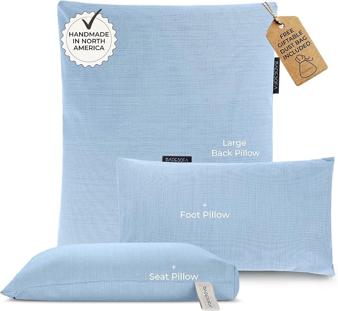 BADESOFA® Luxury Bath Pillows for Tub Full Body Set by BADESOFA