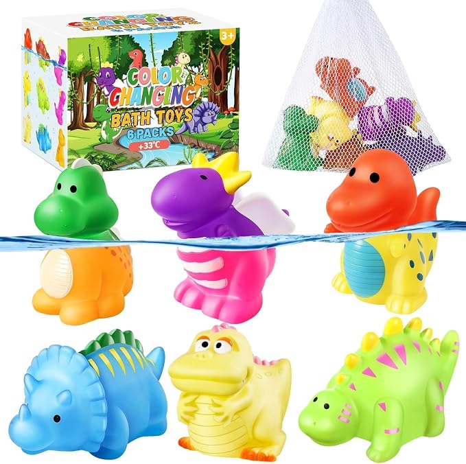 Color Changing No Hole Toddler Bath Toys by MACALOCA