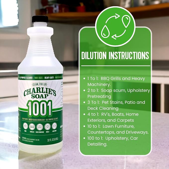 Charlie's Soap 1001 Cleaner - Image 4
