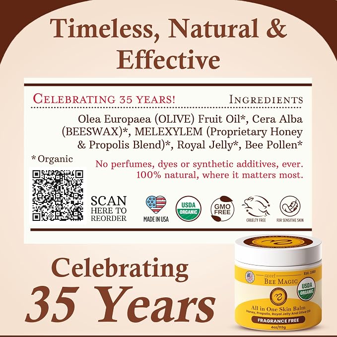 Sweet Bee Magic All In One Healing Organic Balm - Image 3