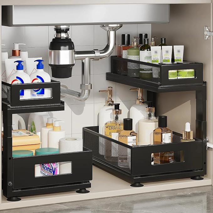 2 Pack Under Sink Organizer by Corbyles