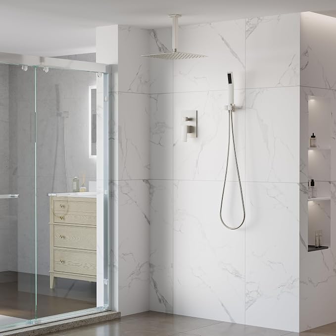 WELLFOR 12-In Ceiling Mount Shower System - Image 8