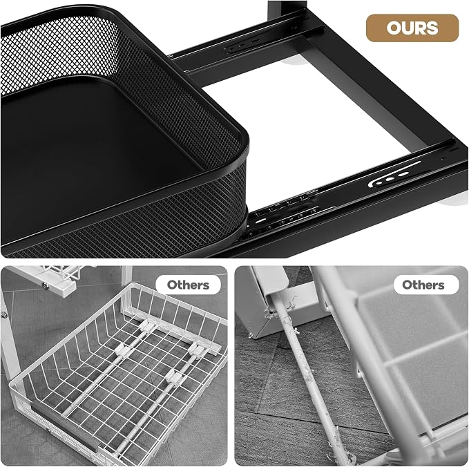2-Pack 21.3 IN Depth Under Sink Organizer - Image 3