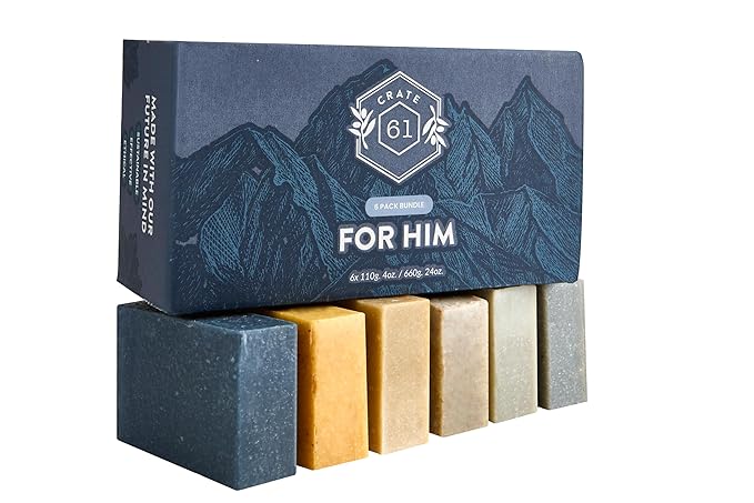 Crate 61 Organics, Handmade in Canada, Plant Based Cold Process Natural Bar Soap - Image 4