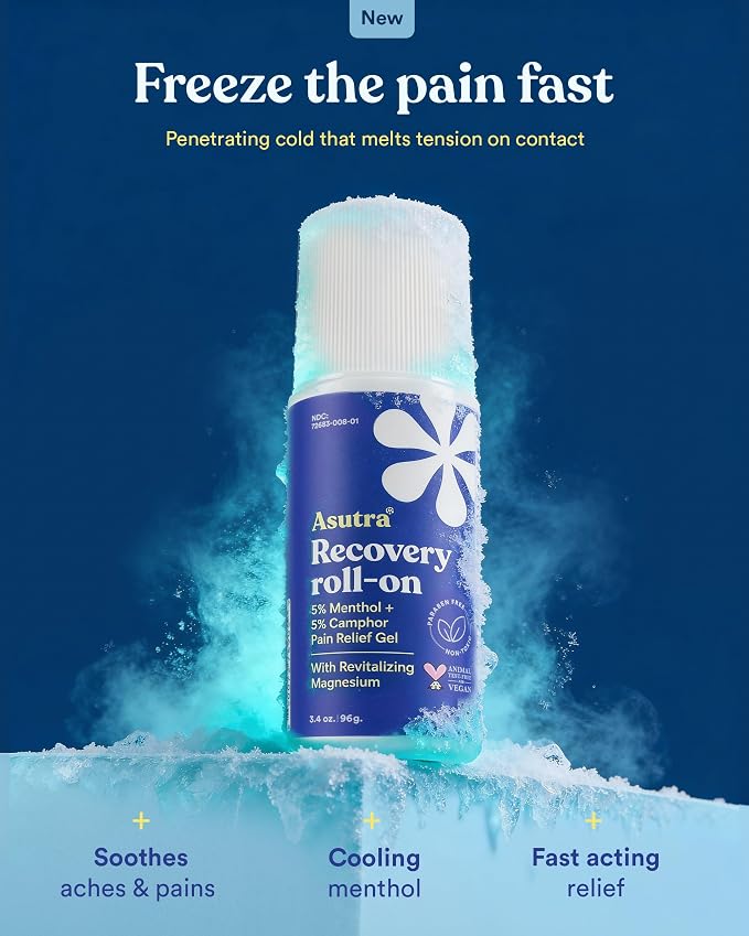 ASUTRA Recovery Roll-On Gel, 3.4 oz - Image 3