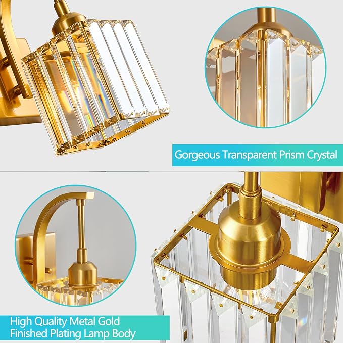Wall Sconces, Modern Wall Lamp for Bathroom, and Makeup, Easy Installation - Image 5