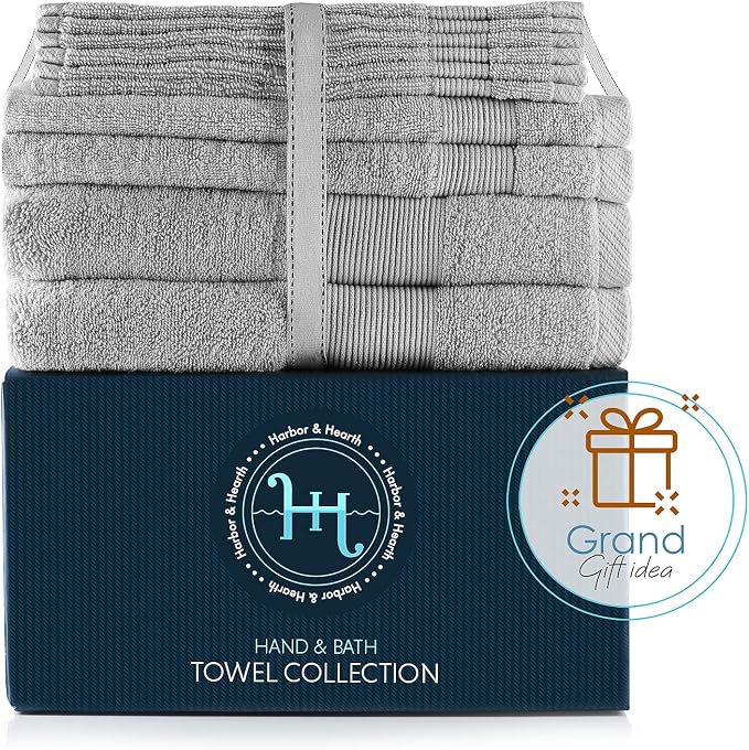Hearth & Harbor Bath Towels for Bathroom - Image 7