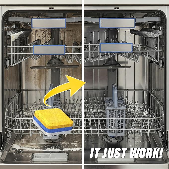 Dishwasher Cleaner Deodorizer Descaler Tablets - Image 2
