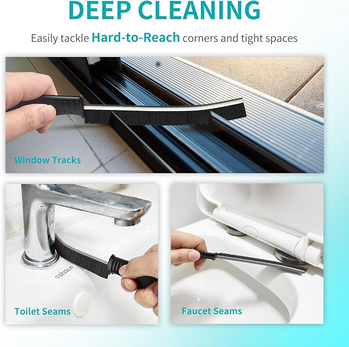 Hard Bristle Crevice Cleaning Brush - Image 3