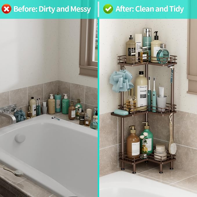 HapiRm Corner Shower Caddy Standing - Image 6