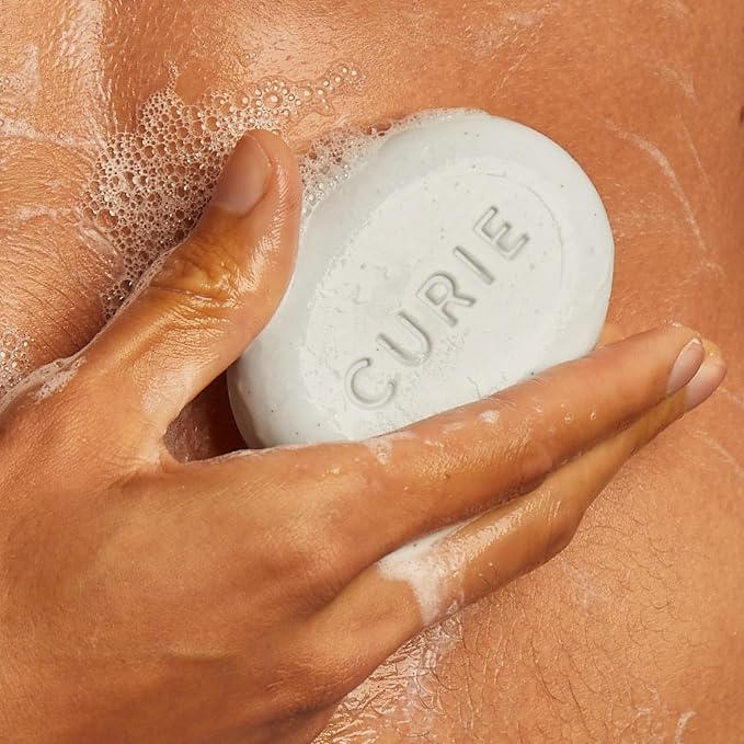 Curie Coconut Nectar Exfoliating Body Wash Bar – Natural, Sulfate-Free Formula - Image 5