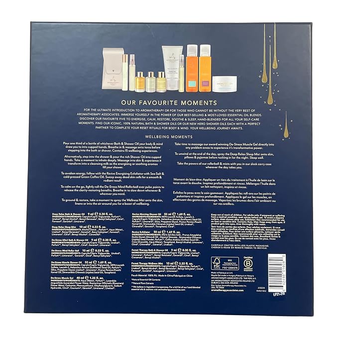 Aromatherapy Associates Our Favorite Moments. Luxurious Gift Collection of Bath - Image 9