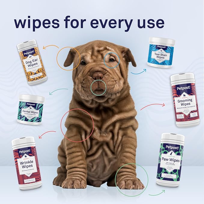 Petpost | Dog Ear Cleaner Wipes - Image 9