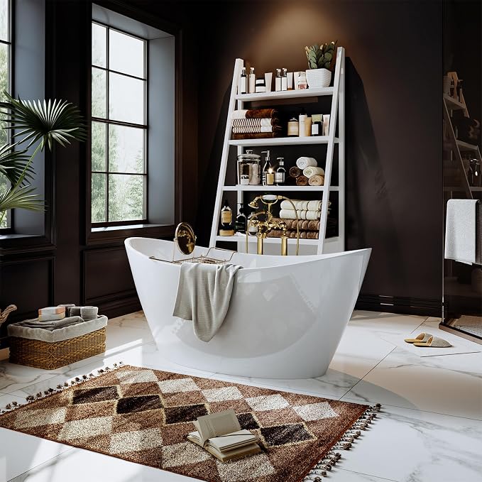 Empava Bathtub, Acrylic Free Standing Tub - Image 9