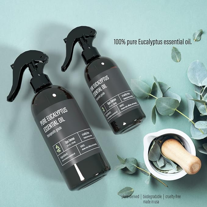 Pure Eucalyptus Oil Shower Mist and Steam Room Spray - Image 2