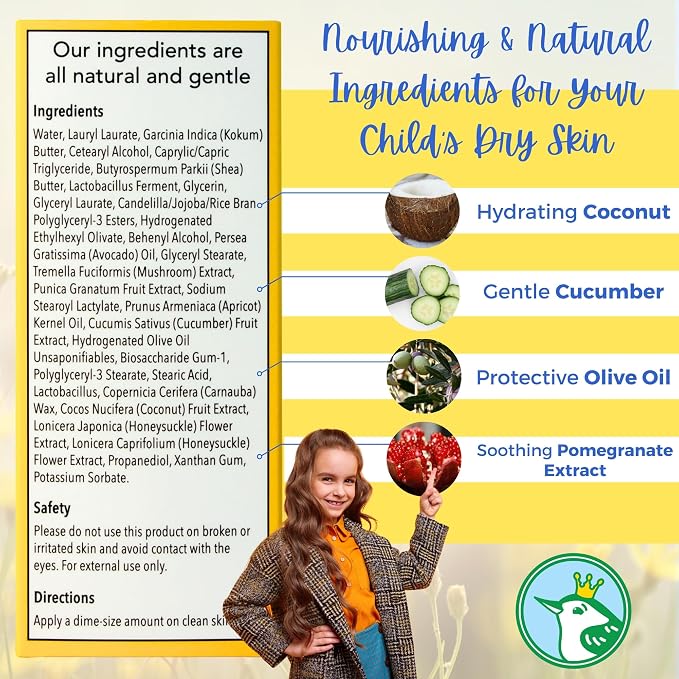 Kids Lotion - Daily Use Gentle Moisturizer - Plant Based, Moisturizing & - Image 3
