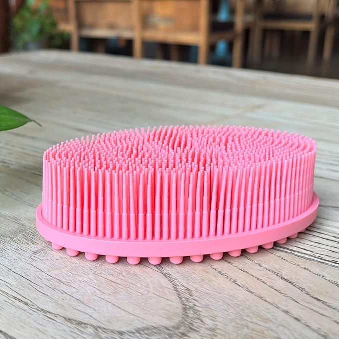 Premium Sensory Brush for Kids or Autism, Soft Silicone Body Scrubber, 2 in 1 - Image 4