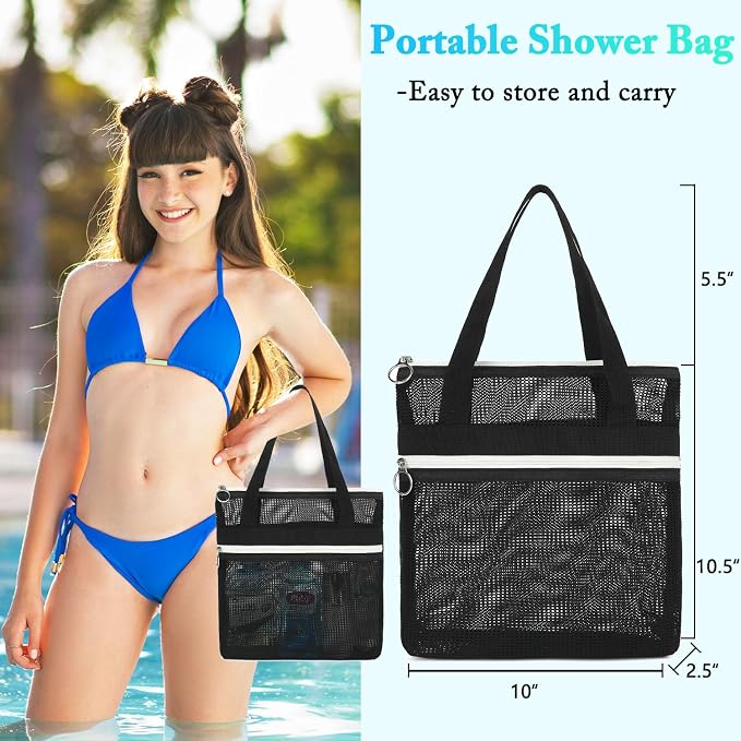 Mesh Shower Caddy Portable - Image 3