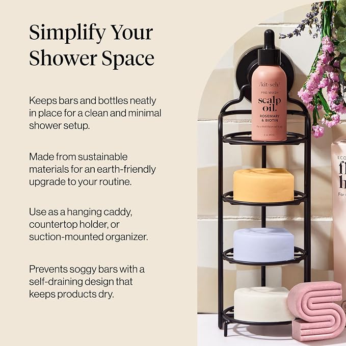 Kitsch Hanging Shower Caddy - Image 5