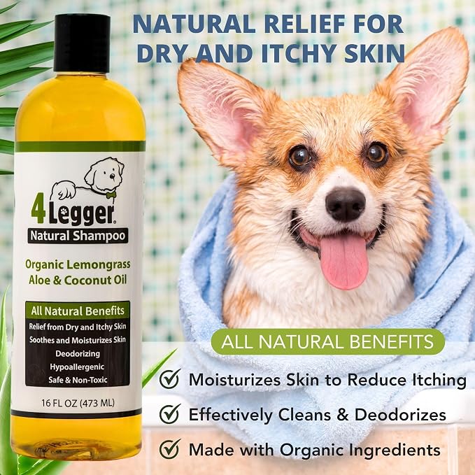 4-Legger Certified Organic Dog Shampoo - Image 5