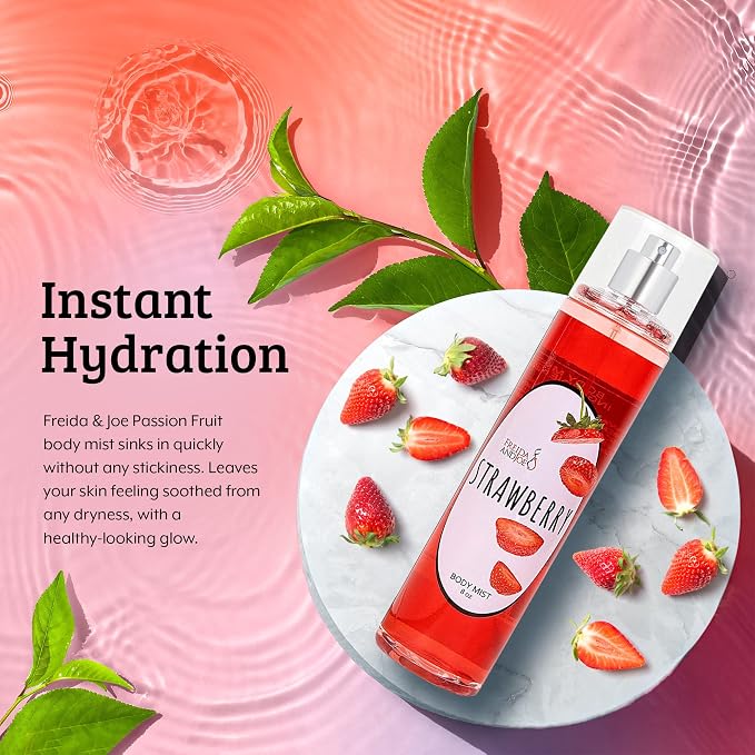 Luxurious Scented Strawberry Fragrance Body Mist A Sophisticated 8 oz Gift - Image 7